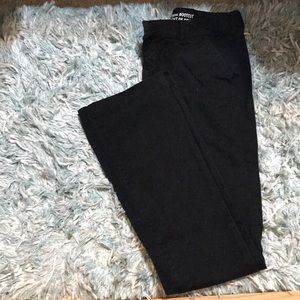 Mossimo Mid-Rise Bootcut Black Slacks